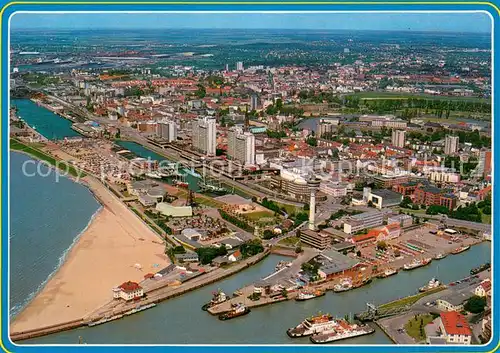 AK / Ansichtskarte Bremerhaven Panorama Seestadt Bremerhaven