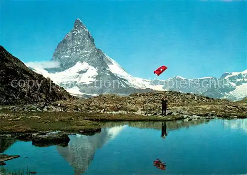 AK / Ansichtskarte Zermatt_VS Matterhorn Zermatt_VS