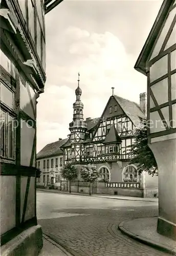 AK / Ansichtskarte Harzgerode Blick zum Rathaus Harzgerode