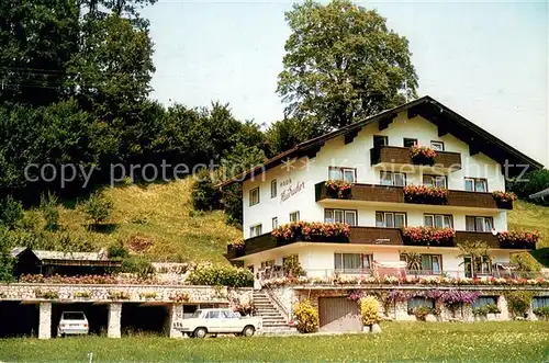 AK / Ansichtskarte Soell_Tirol_AT Pension Haidacher Aussenansicht 