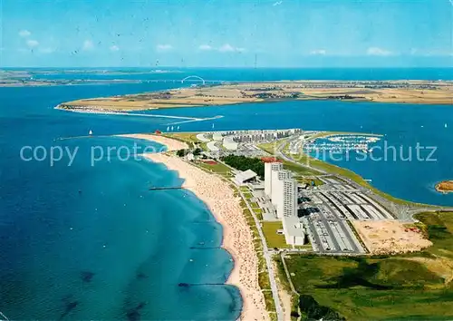 AK / Ansichtskarte Fehmarn Fliegeraufnahme Ostseebad Burg  Fehmarn