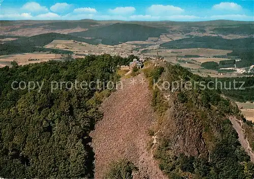 AK / Ansichtskarte Milseburg Fliegeraufnahme Naturpark Milseburg