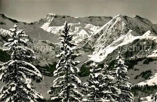 AK / Ansichtskarte Adelboden Hoernliweg Wildstrubel und Fitzer Adelboden