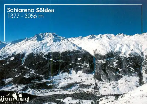 AK / Ansichtskarte Soelden_oetztal Schiarena Soelden oetztal