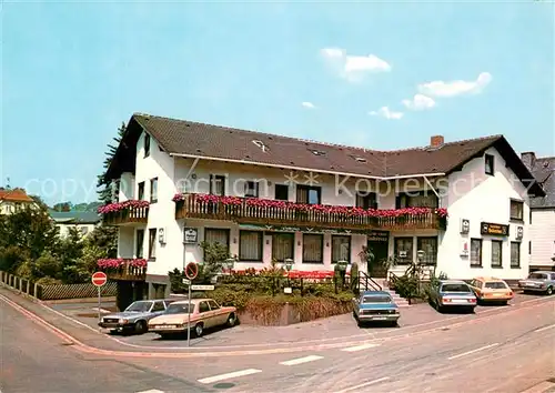 AK / Ansichtskarte Bad_Steben Gasthof Pension Hubertus Aussenansicht Bad_Steben