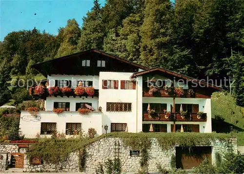 AK / Ansichtskarte Berchtesgaden Pension Haus am Berg Aussenansicht Berchtesgaden