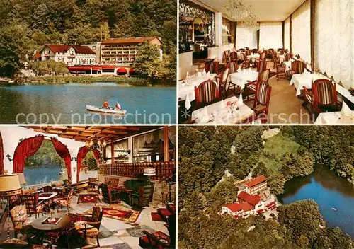 AK / Ansichtskarte Bad_Lauterberg Kneipp Kurhotel Wiesenbeker Teich Gastraeume  Bad_Lauterberg