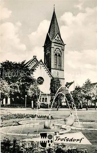 AK / Ansichtskarte Troisdorf Ev Kirche Troisdorf