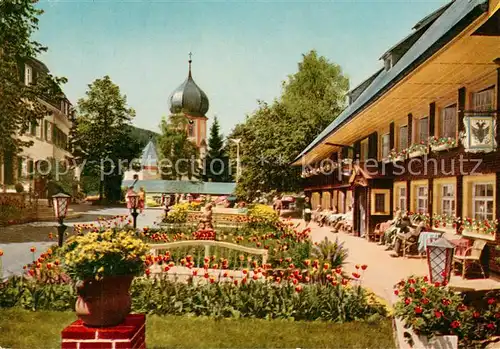 AK / Ansichtskarte Hinterzarten Partie am Adler Hinterzarten