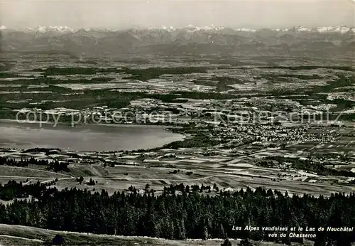 AK / Ansichtskarte Chasseron_VD Les Alpes vaudoises et le Lac de Neuchatel 