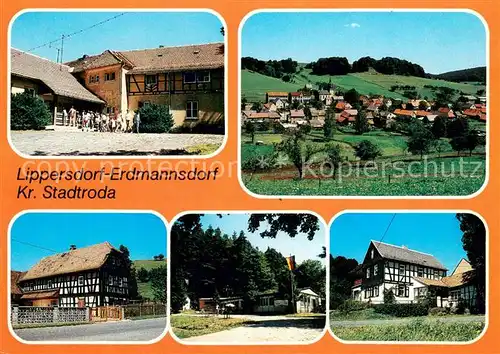 AK / Ansichtskarte Lippersdorf Erdmannsdorf Teilansichten Panorama Lippersdorf Erdmannsdorf