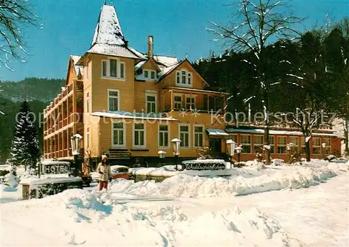 AK / Ansichtskarte Lautenthal_Harz Hotel Waldschloesschen Lautenthal Harz