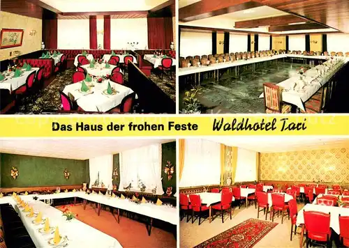 AK / Ansichtskarte Haltern_See waldhotel Taxi Innenansichten Haltern See