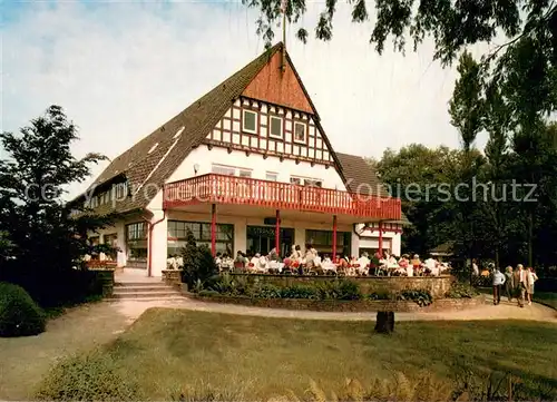 AK / Ansichtskarte Lembruch Duemmerhotel Strandlust Aussenansicht Lembruch