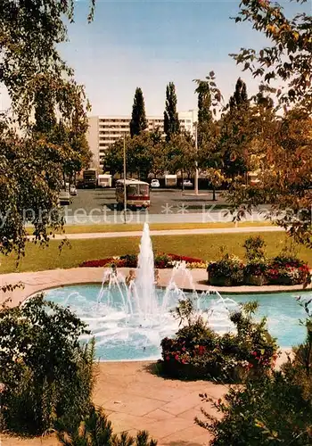 AK / Ansichtskarte Schweinfurt Wohnstift Augustinum Schweinfurt Springbrunnen Schweinfurt