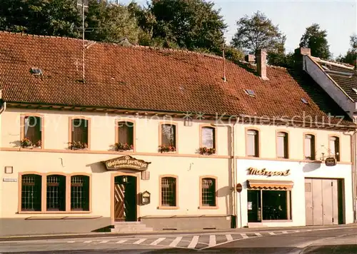 AK / Ansichtskarte Alzenau_Unterfranken Gasthaus zur Brezel Alzenau Unterfranken