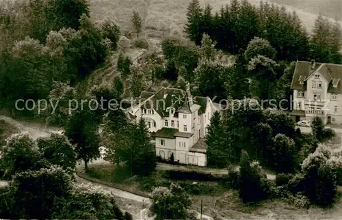 AK / Ansichtskarte Altenau_Harz Fliegeraufnahme Haus Sachsenross Altenau Harz