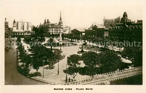 AK / Ansichtskarte Buenos_Aires Plaza Mayo Buenos Aires