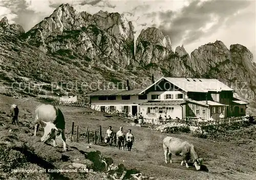 AK / Ansichtskarte Kampenwand_Chiemgau Steinlingalm Kampenwand Chiemgau