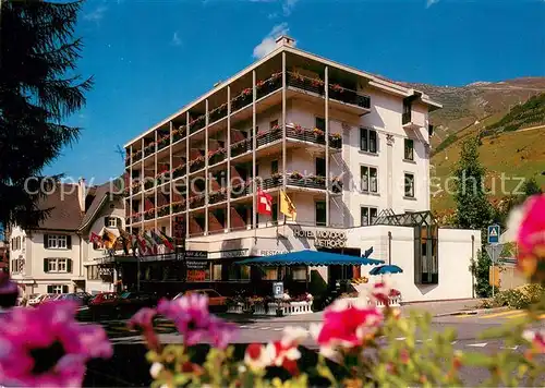 AK / Ansichtskarte Andermatt_UR Hotel Monopol Metropol  