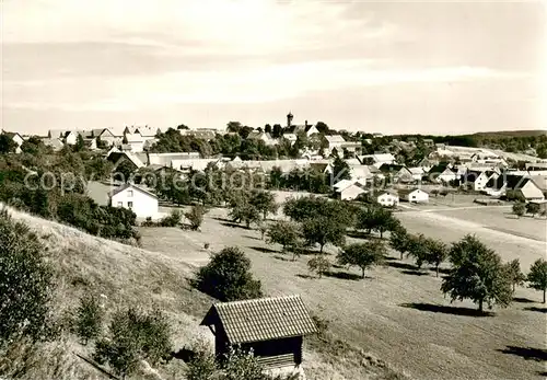 AK / Ansichtskarte Schwenningen_Baden Teilansicht Schwenningen_Baden