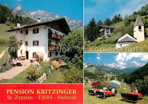 AK / Ansichtskarte St_Zyprian Pension Kritzinger Garten Kapelle St_Zyprian