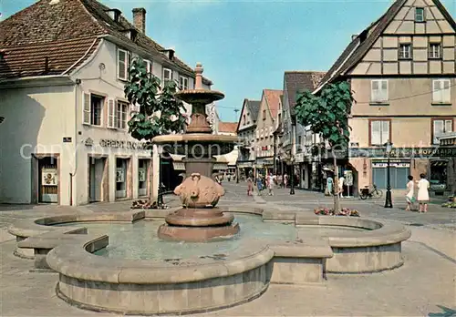 AK / Ansichtskarte Haguenau_67_Bas_Rhin Place de la Republique 