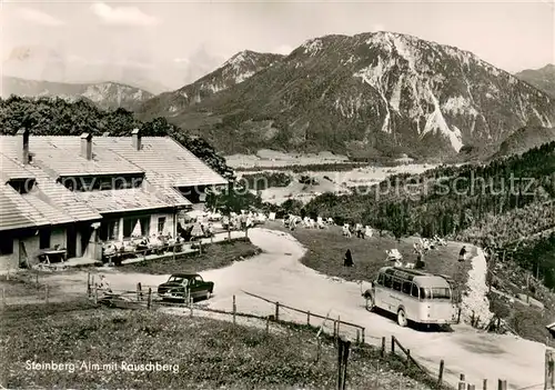 AK / Ansichtskarte Ruhpolding Steinberg Alm m. Rauschberg Ruhpolding