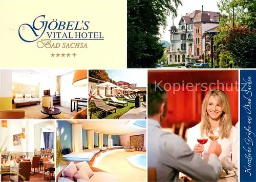 AK / Ansichtskarte Bad_Sachsa_Harz Goebels Vital Hotel Details Bad_Sachsa_Harz