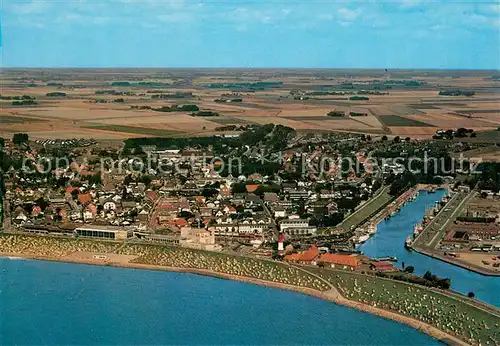 AK / Ansichtskarte Buesum_Nordseebad Fliegeraufnahme Buesum_Nordseebad