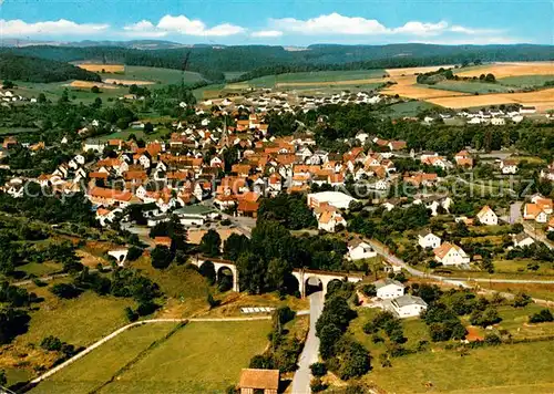 AK / Ansichtskarte Mengeringhausen Fliegeraufnahme Mengeringhausen