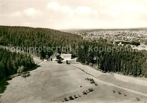 AK / Ansichtskarte Freudenstadt Waldhotel Stockinger Fliegeraufnahme Freudenstadt