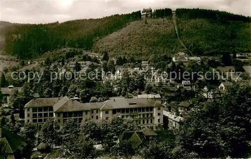 AK / Ansichtskarte Bad_Wildbad Panorama Blick zum Sommerberg Bad_Wildbad