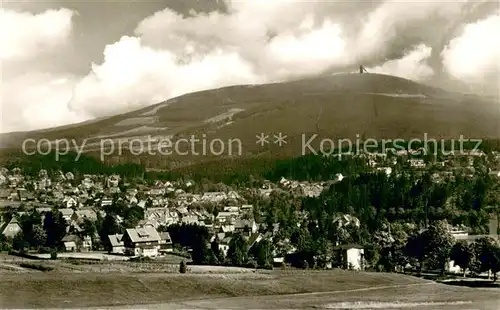 AK / Ansichtskarte Braunlage mit Wurmberg Braunlage