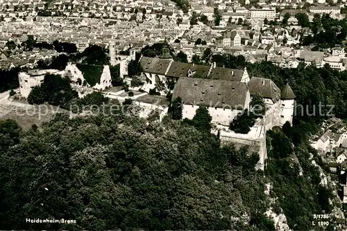 AK / Ansichtskarte Heidenheim_Brenz Fliegeraufnahme Heidenheim Brenz