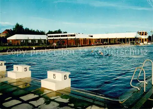 AK / Ansichtskarte Bad_Bramstedt Sol und Moorbad Freibad Bad_Bramstedt