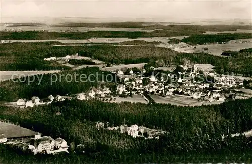 AK / Ansichtskarte Koenigsfeld_Schwarzwald Fliegeraufnahme Koenigsfeld Schwarzwald