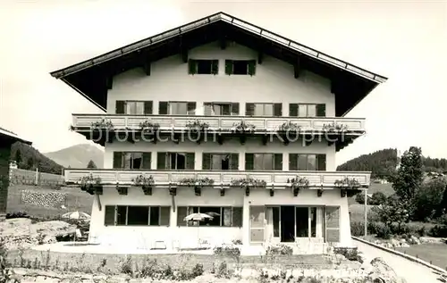 AK / Ansichtskarte Kitzbuehel_Tirol Haus Aussenansicht Kitzbuehel Tirol