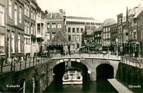 AK / Ansichtskarte Utrecht Vismarkt Utrecht