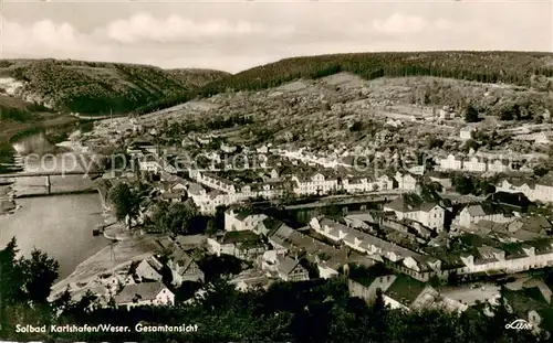 AK / Ansichtskarte Karlshafen_Bad Gesamtansicht Karlshafen_Bad