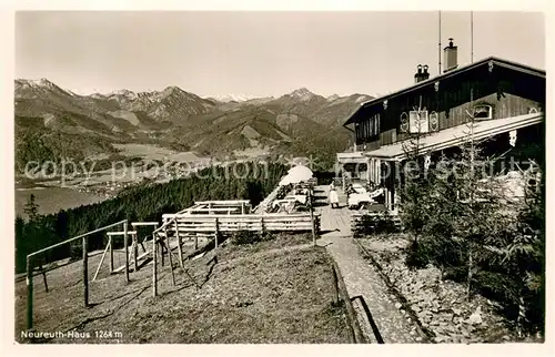 AK / Ansichtskarte Neureuthhaus_Tegernsee Panorama 