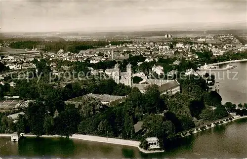 AK / Ansichtskarte Friedrichshafen_Bodensee Fliegeraufnahme Friedrichshafen Bodensee