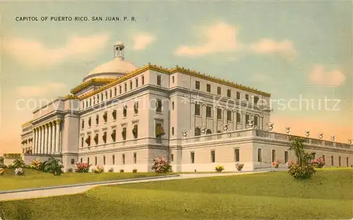 AK / Ansichtskarte San_Juan_Puerto_Rico Capitol Aussenansicht San_Juan_Puerto_Rico