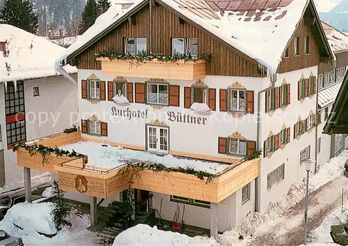 AK / Ansichtskarte Oberstaufen Kurhotel Buettner Oberstaufen