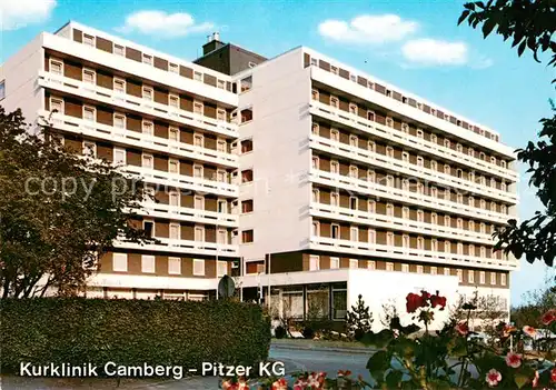 AK / Ansichtskarte Bad_Camberg Kurklinik Pitzer KG Kneipp Heilbad Bad_Camberg