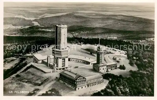 AK / Ansichtskarte Feldberg_882m_Taunus Fliegeraufnahme 