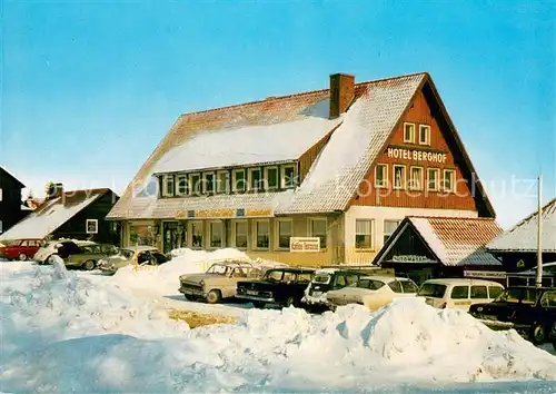 AK / Ansichtskarte Torfhaus_Harz Hotel Berghof Torfhaus Harz