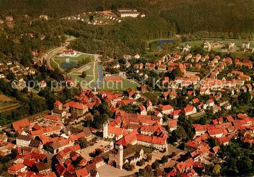 AK / Ansichtskarte Bad_Gandersheim Fliegeraufnahme Bad_Gandersheim