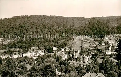 AK / Ansichtskarte Wildbad_Schwarzwald Totalansicht Wildbad_Schwarzwald