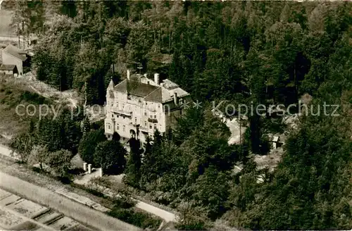 AK / Ansichtskarte Wenzigerode Fliegeraufnahme Haus Ebertsberg Wenzigerode